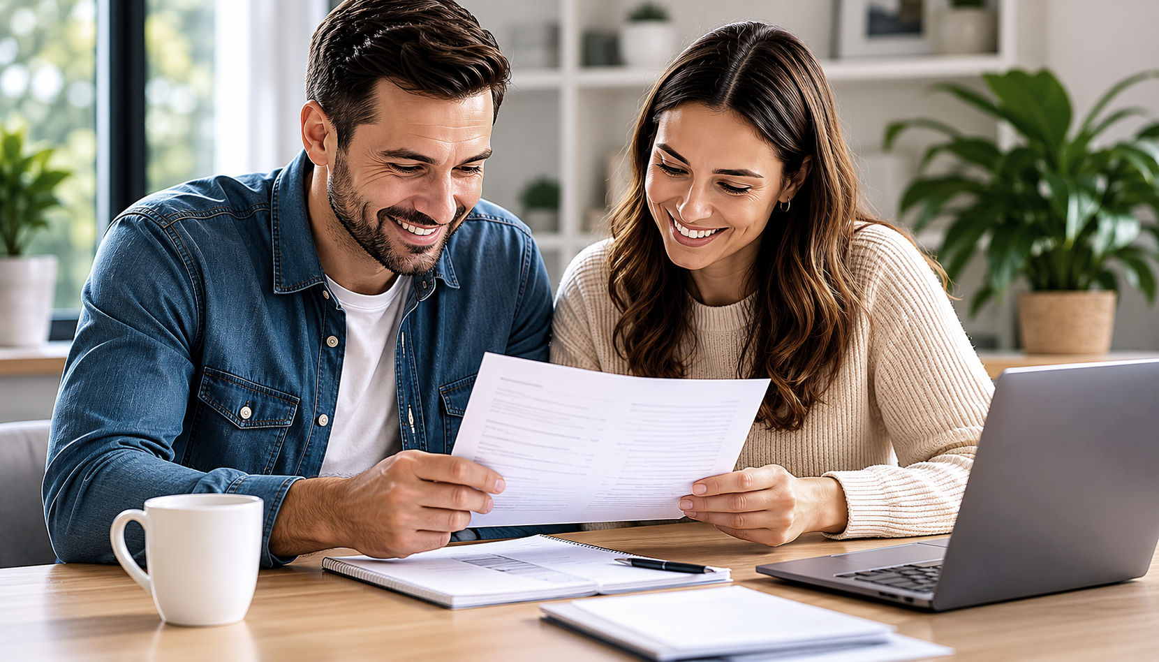 Customer reviewing car finance paperwork